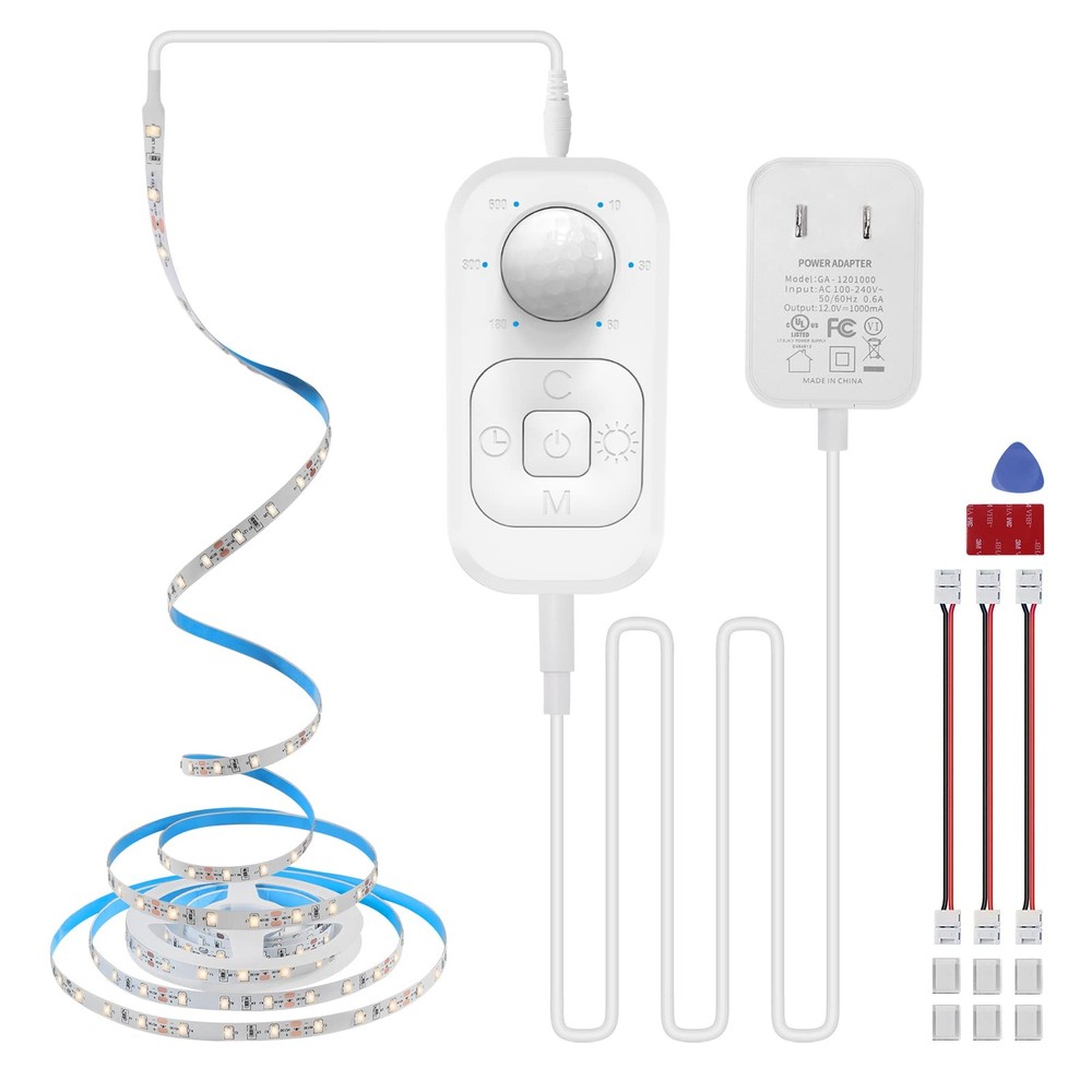 Motion Sensor Under Cabinet Lights - 9.84FT 1 PACK, Warm White 9.84ft 1 Pack