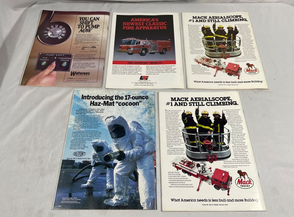 FIRE COMMAND magazine 11 issues from 1985