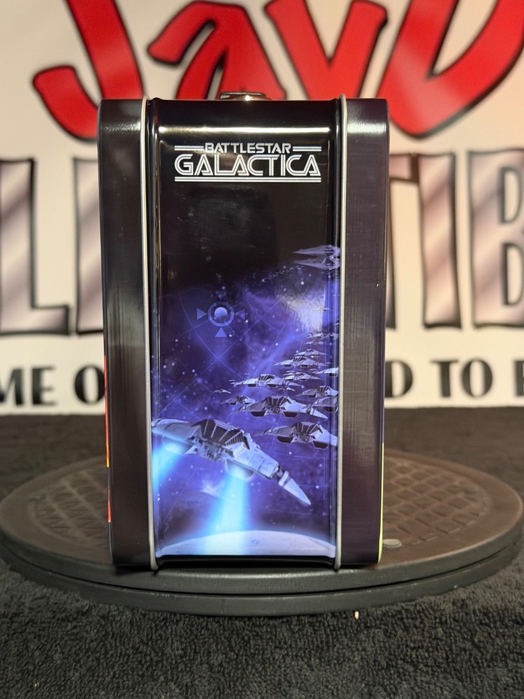 BATTLESTAR GALACTICA RETRO TIN TOTE LUNCHBOX FULL SIZE
