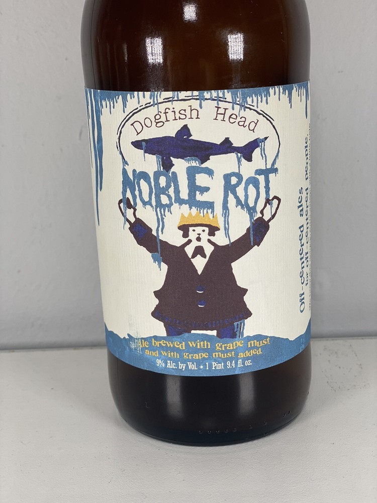 Dogfish Head Noble Rot Empty Bottle