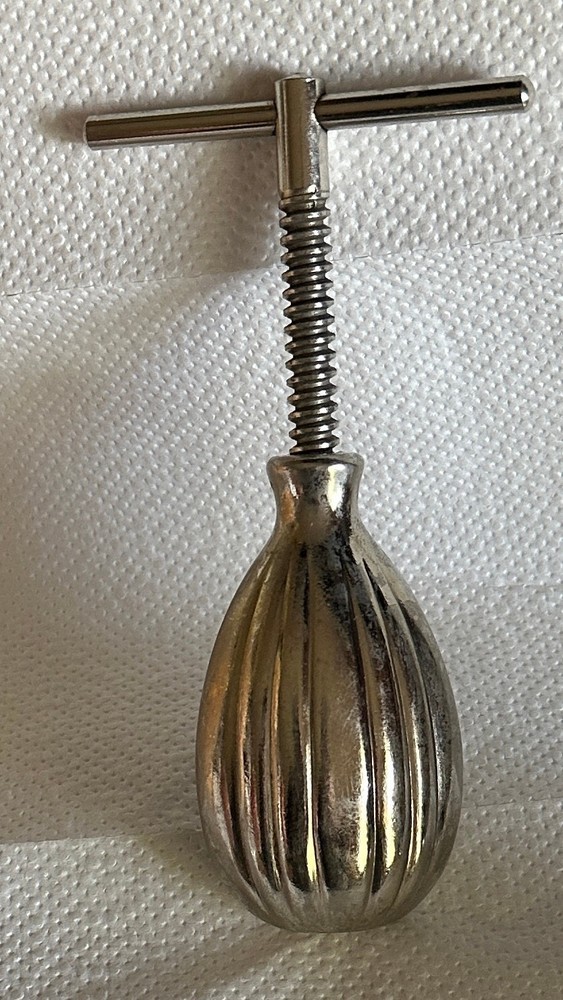 Vintage Nut Cracker silver tone Used