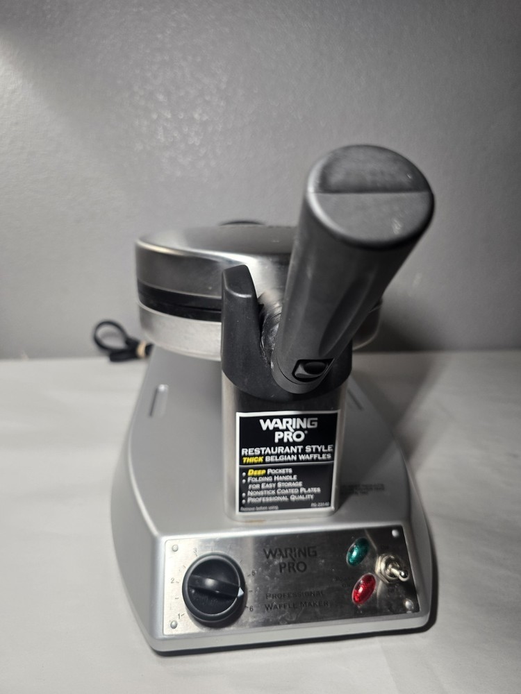 Waring Pro WMK300A Belgian Waffle Maker Silver