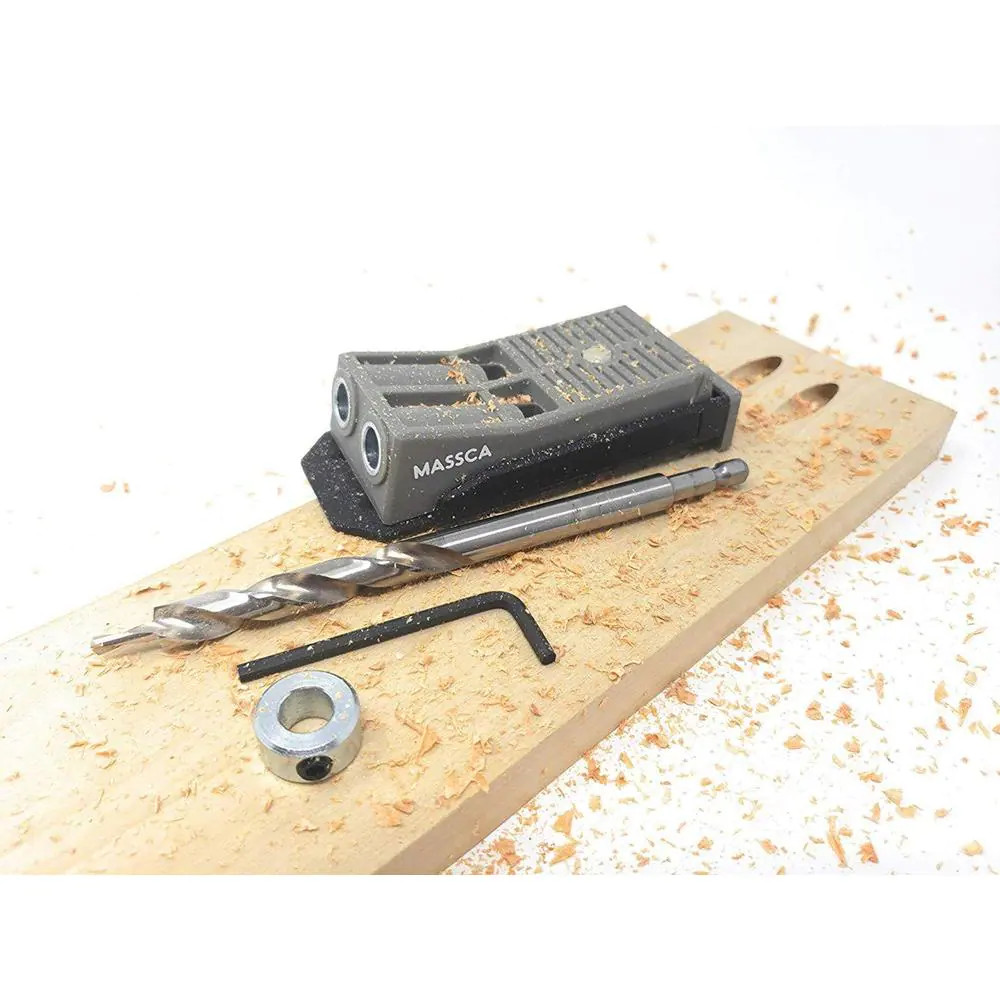 Twin Pocket Hole Jig Set (4-Piece)