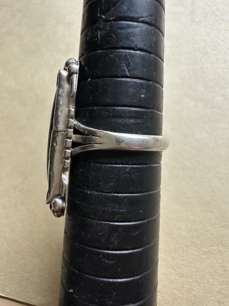 Sterling Silver Black Onyx Native American Ring