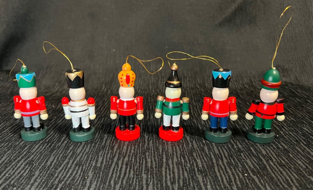 BRUBAKER Nutcrackers Tree Ornaments Set - Hanging Figurines, Designed in Germany