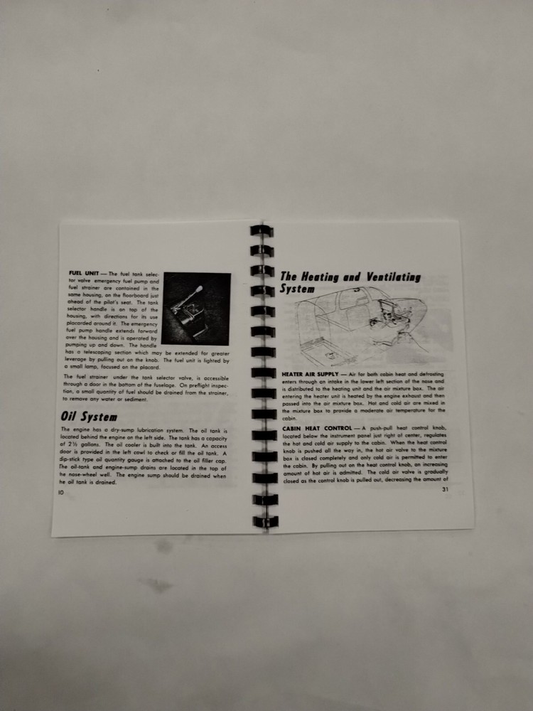 Beechcraft Bonanza Model E35 Owner's Manual-Copy