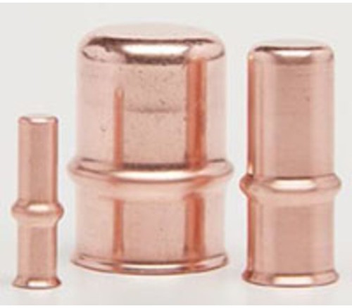 RAPID LOCKING SYSTEM 3.07108E+12 Copper Cap 1/2" Press Connection