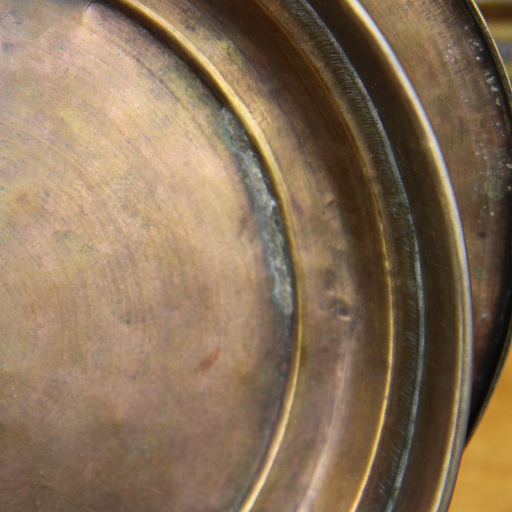 Antique Copper Three Piece Steamer Warmer Pot Insert? Decor Only
