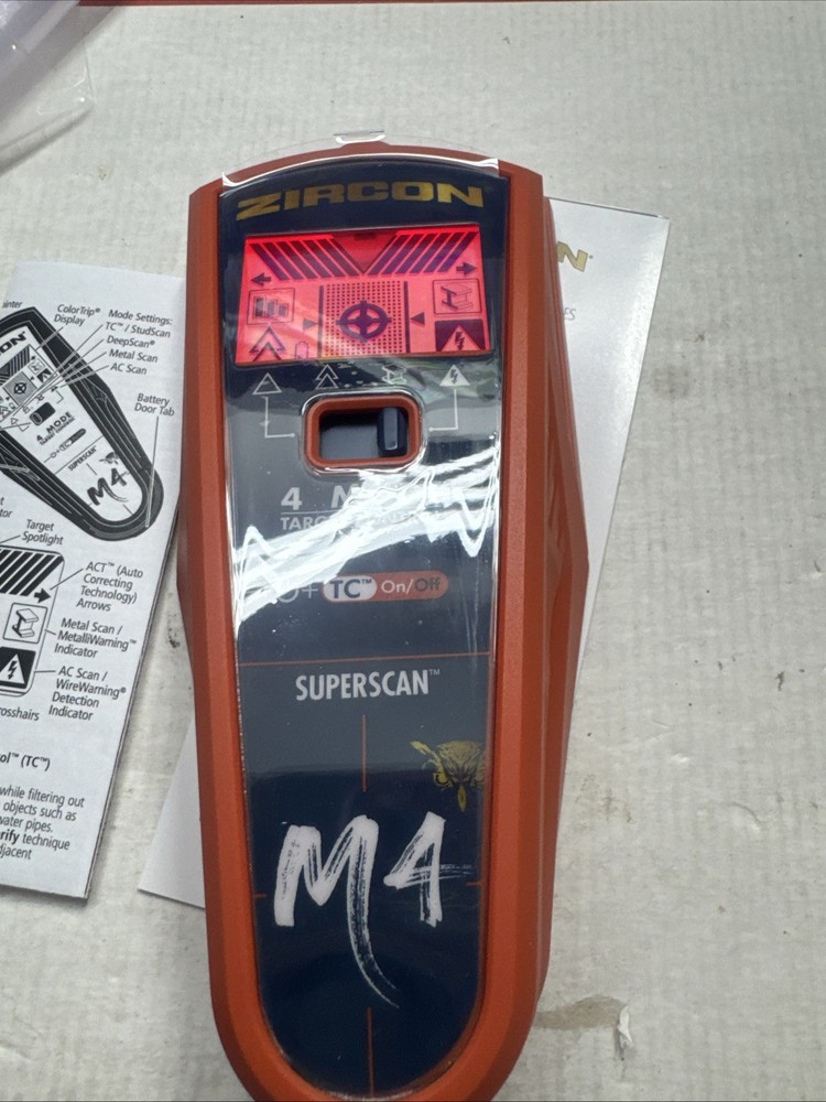 Zircon SuperScan M4 Stud Finder