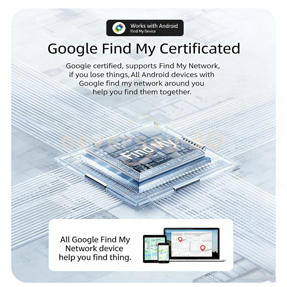 Car Tracker Tag for Android Only, Real Time Car Tracking Device Mini Hidden