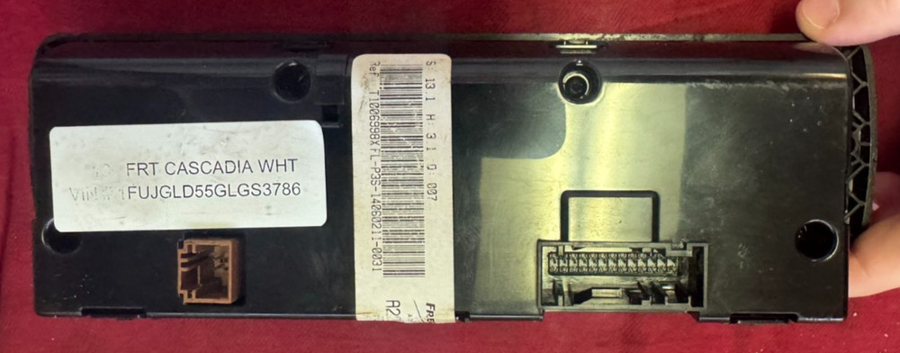 16 FREIGHTLINER Climate temperature control panel AC HVAC A22-60645-501