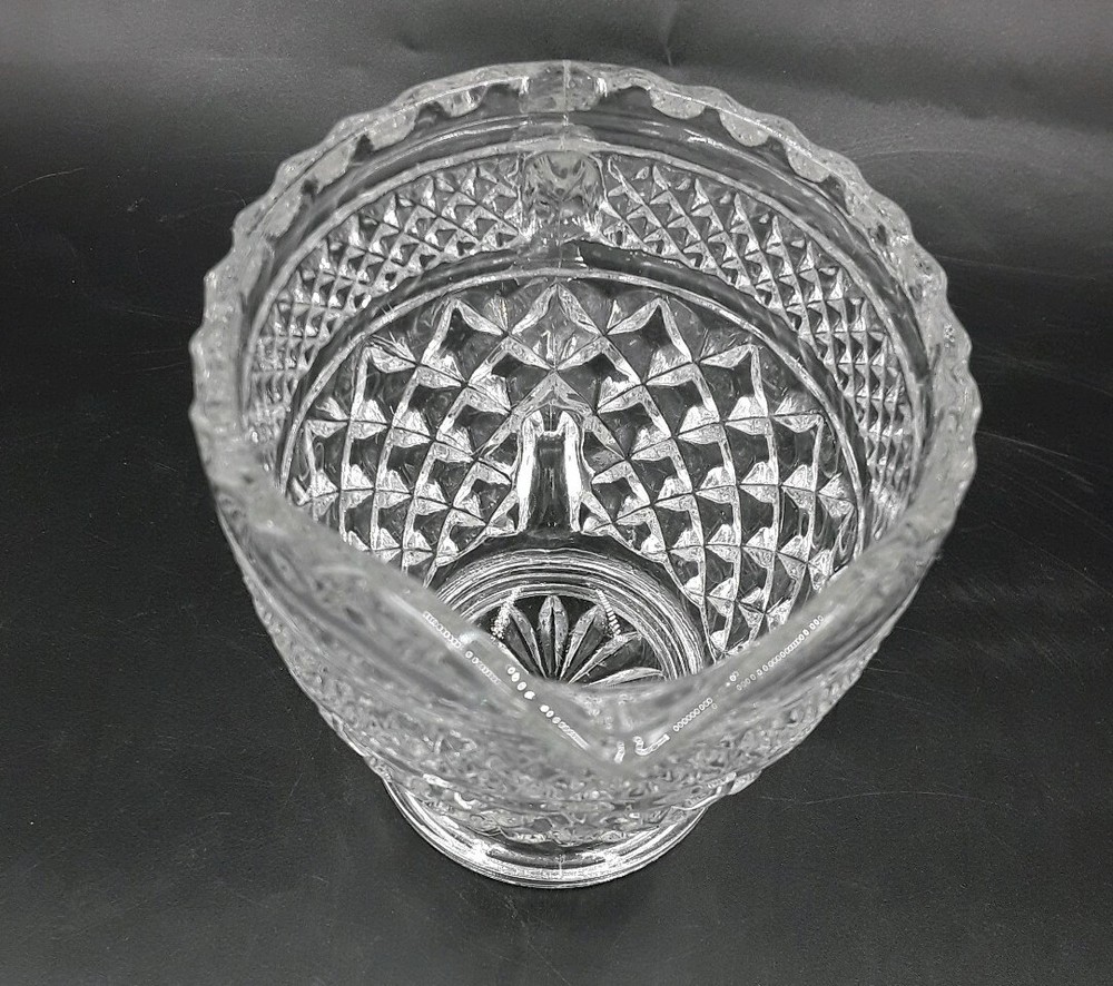 Anchor Hocking Wexford Pattern Clear Crystal Creamer