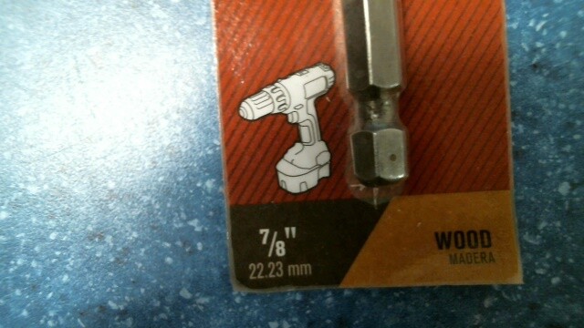 ACE Wood Boring Bit 7/8" (27535) FS