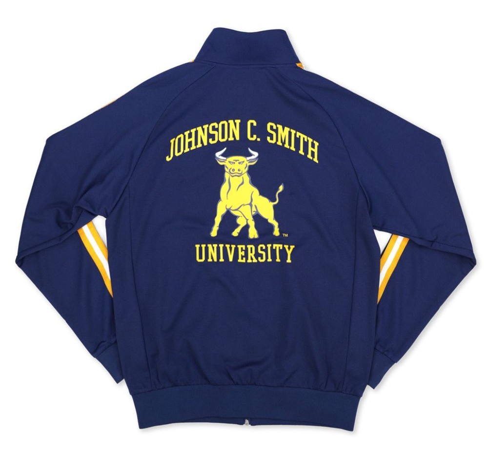 Johnson C Smith University M6 Jogging Top Jacket Navy