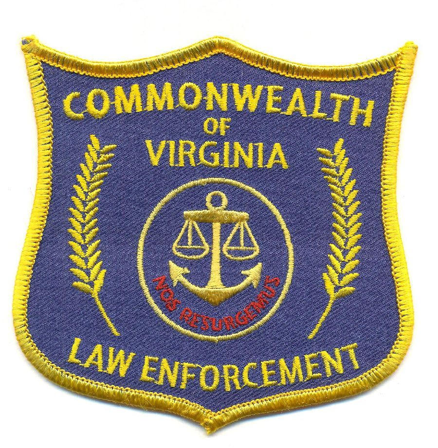 THE WALKING DEAD POLICE  PATCH - WDED2b