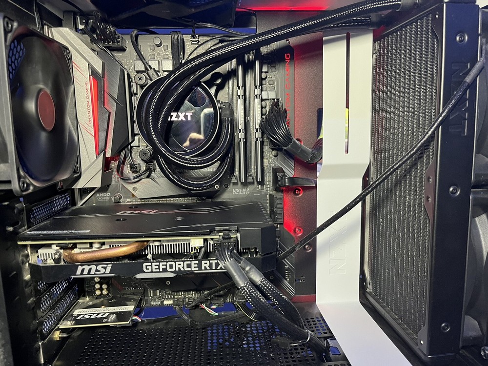 Gaming Computer and Monitor