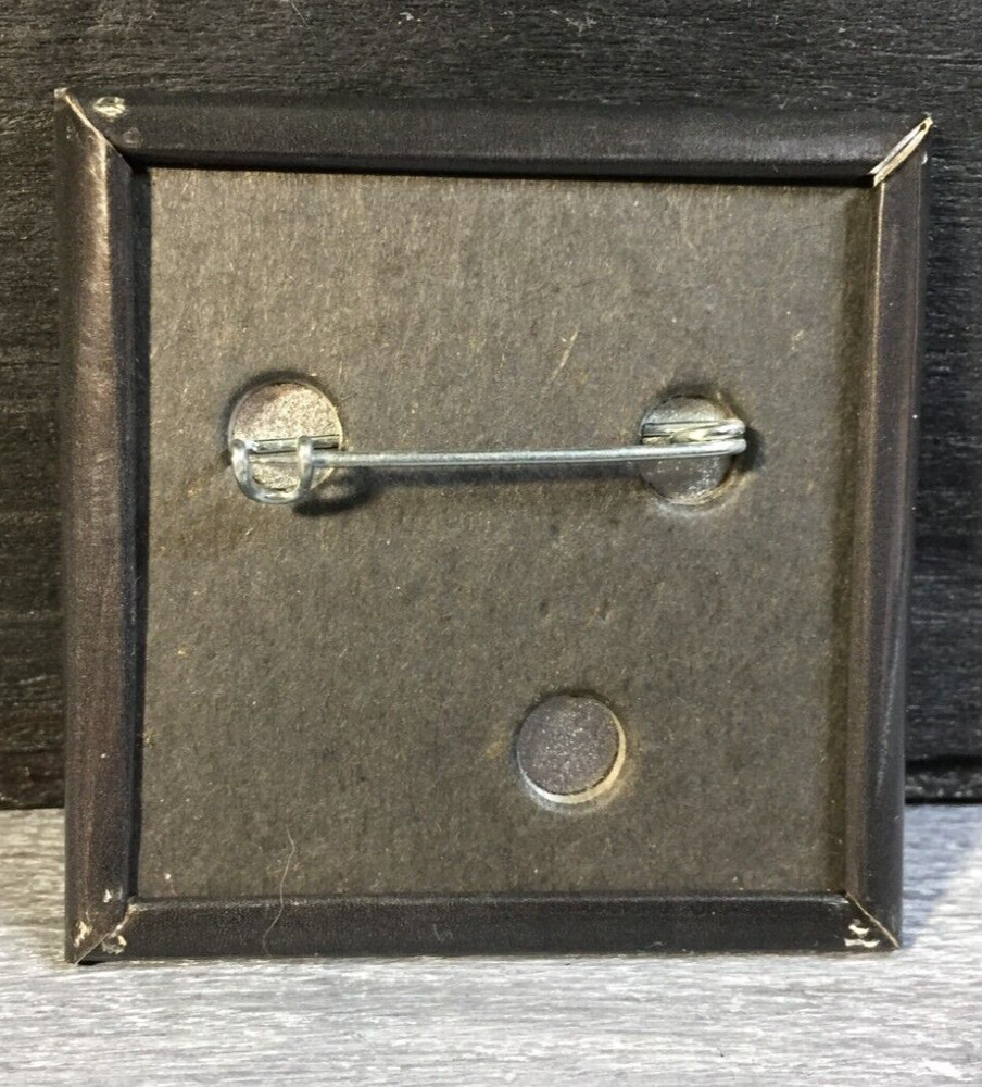 McDonald's "Join the Nighthawks Night Crew" Button Pin 2" Square