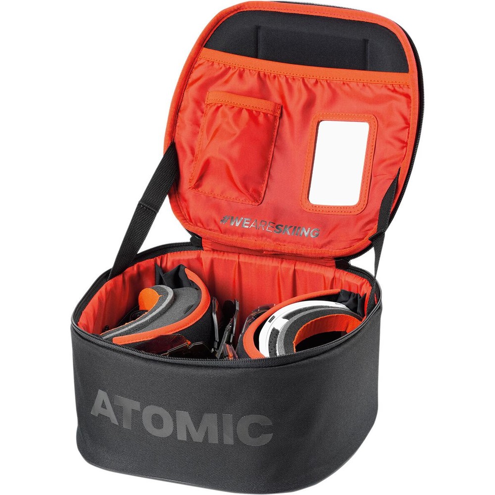 Atomic RS Goggle Case - 2-Pairs Black, One Size