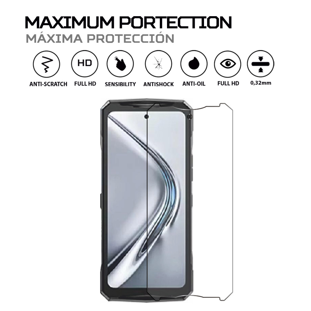 ANTISHOCK Screen protector for Doogee V40 Pro