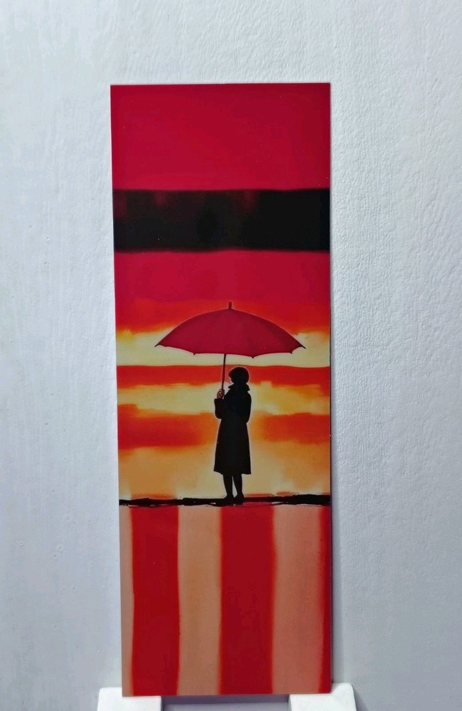 Crimson Solitude | Sunset | Reflective Trilogy Bookmark Set