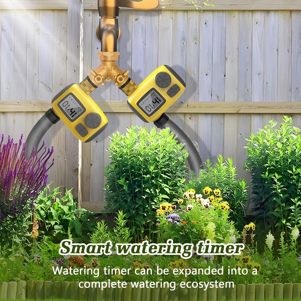 Programmable Water Timer for Outdoor Garden Hose Sprinkler Timer
