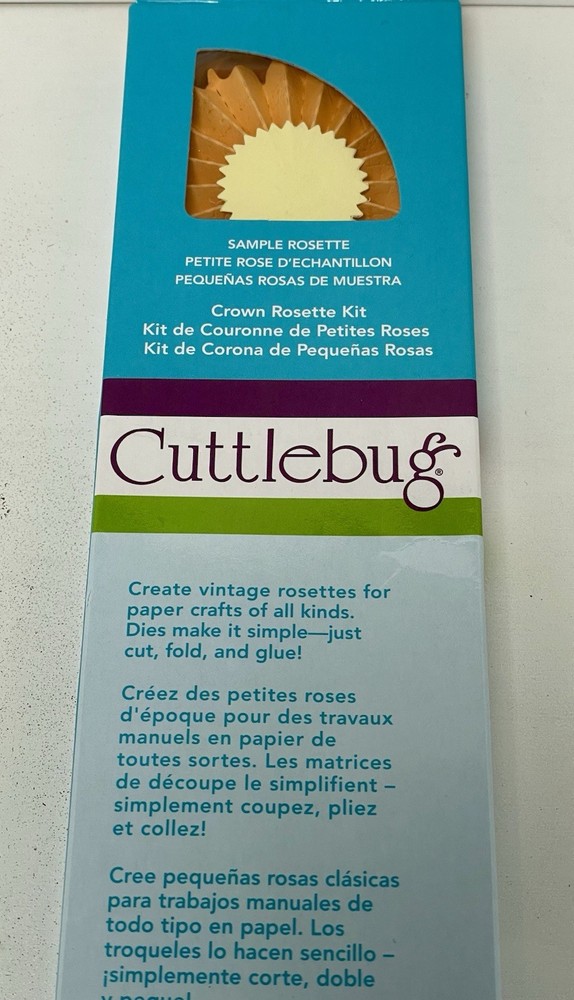 Provo Craft Cuttlebug Quilling Crown Rosette Kit
