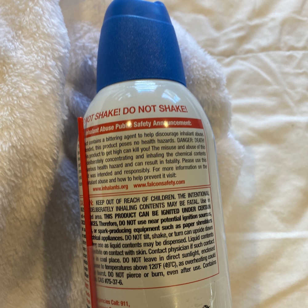 DUST OFF RET10521 Disposable Duster 12 Oz for Keyboards Computers Electronics