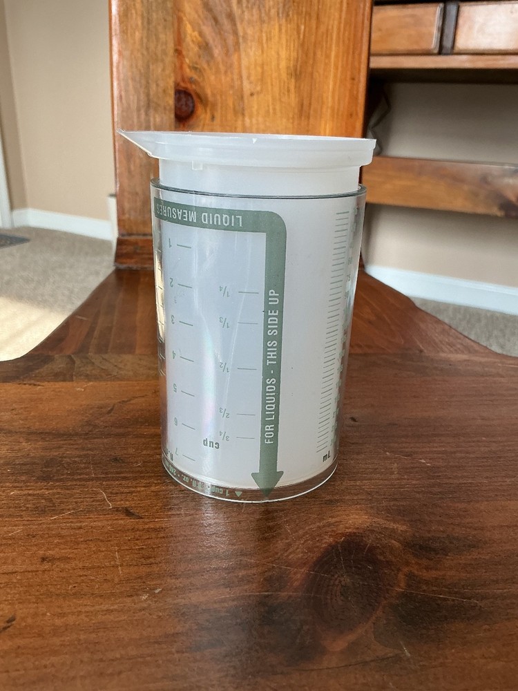 Pampered Chef Measure-All Cup Liquid Dry Solid 1 Cup EUC