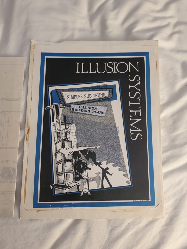 Simplex Sub Trunk Illusion Building Plans Paul Osborne