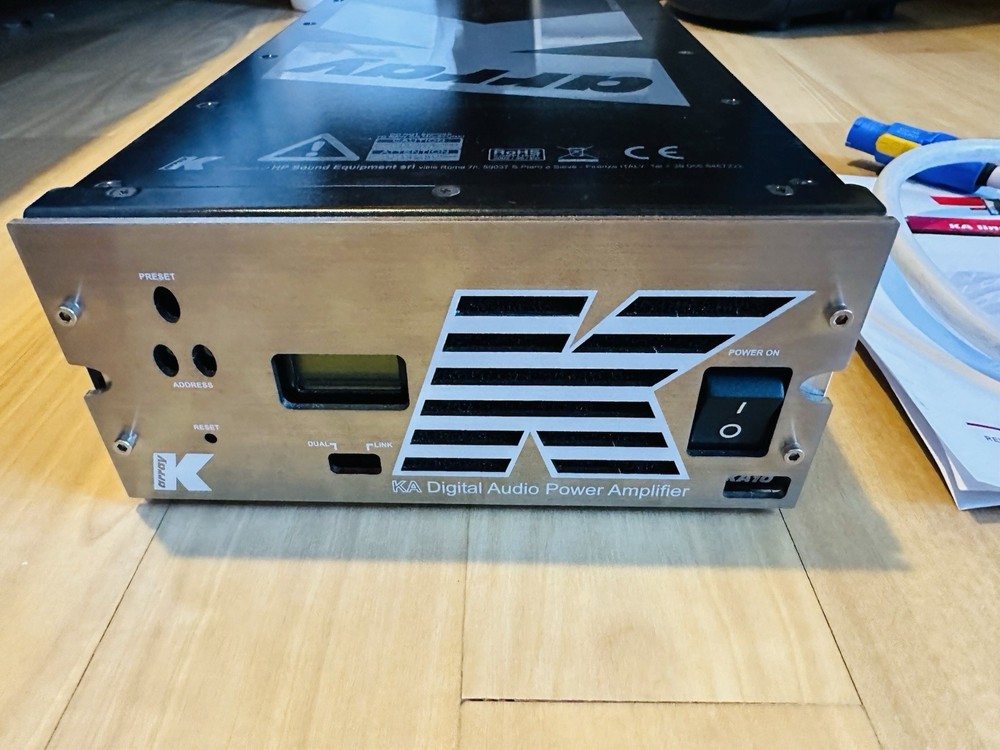 K-Array KA10 Digital Power Amplifier Nice Condition Made In Italy 🇮🇹