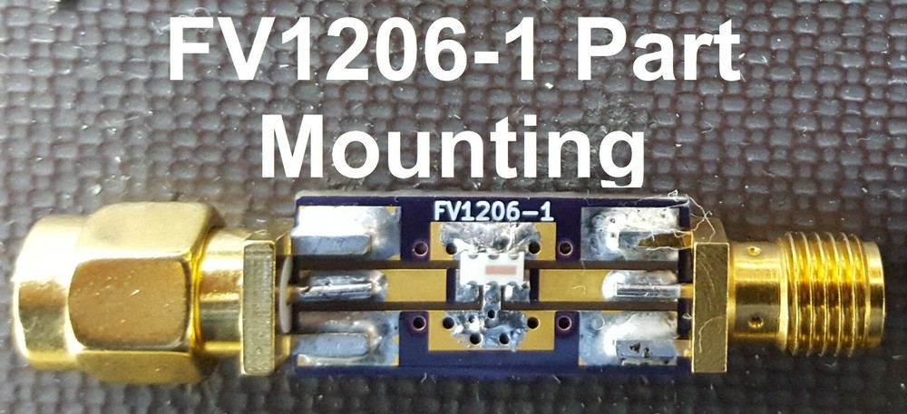 4pcs Development Evaluation PCB Mini-Circuits LFCN/HFCN Filters FV1206-1 Package