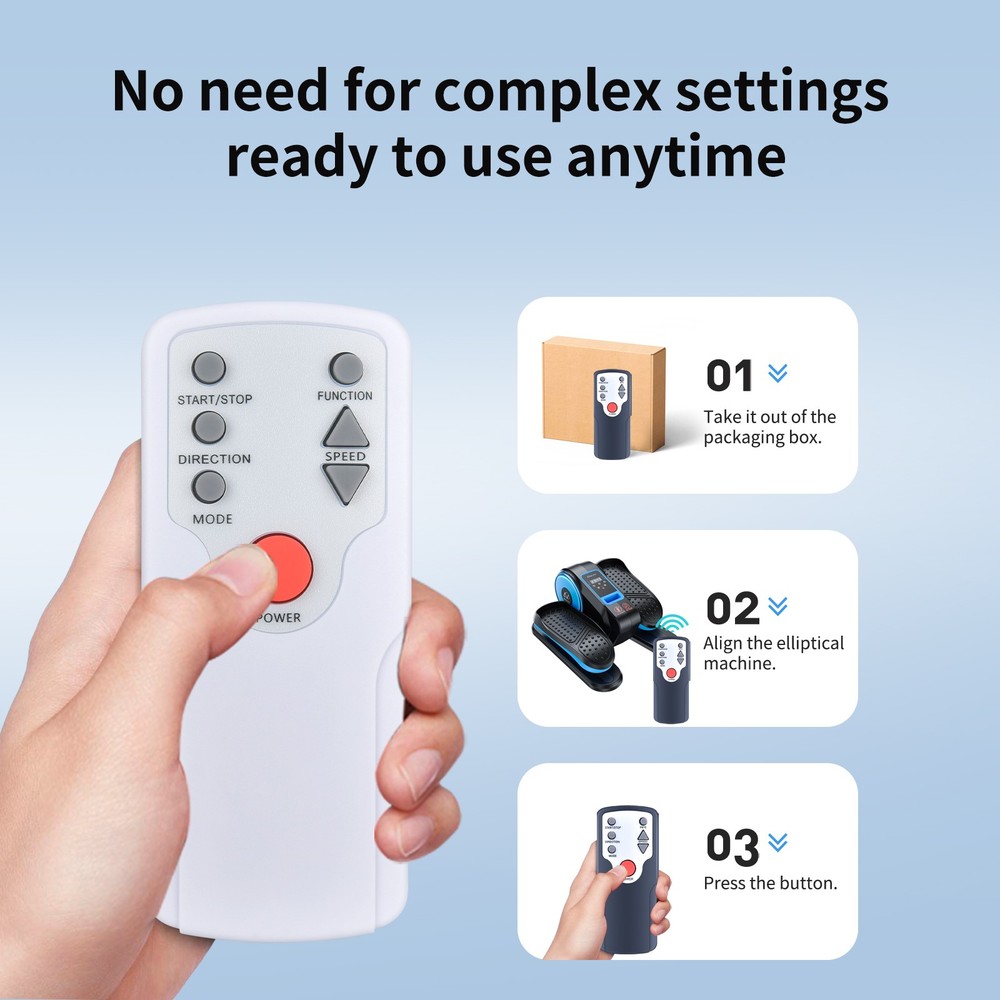 For ANCHEER Under Desk Elliptical Machine Replacement Remote Control