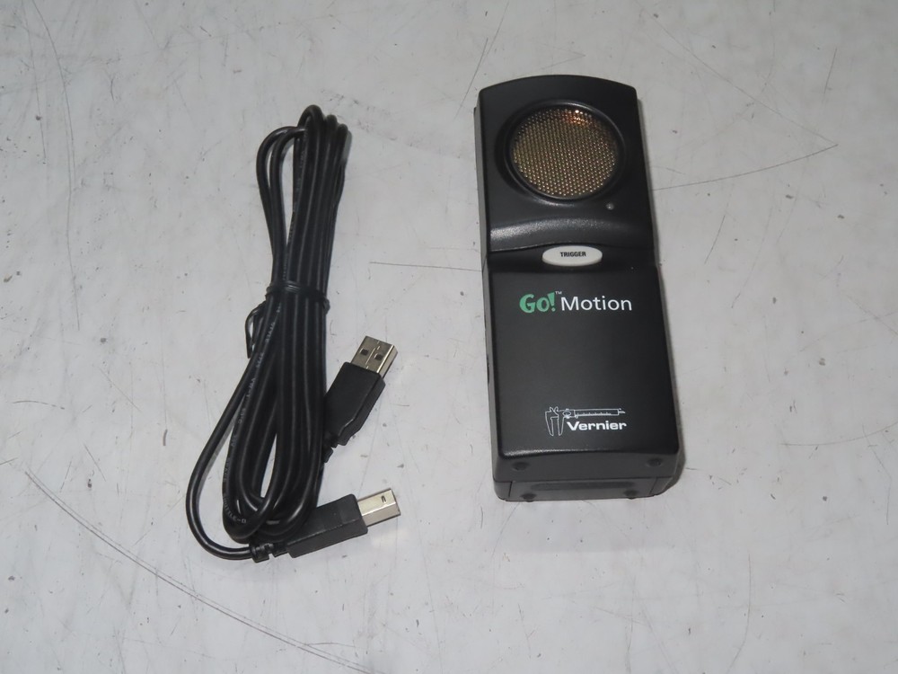Vernier Go! Motion Velocity & Acceleration Sensor~USB Logger Lite Software