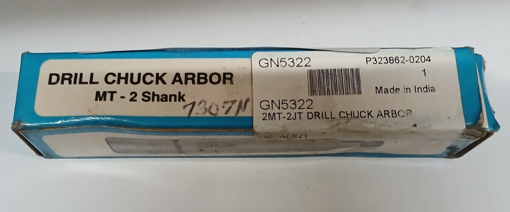 JACOBS 7307N A0202 ARBOR #2 MORSE