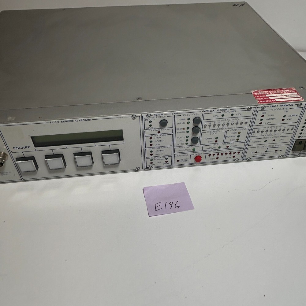 (sencore) ANS Digital Video Analyser S310 (E196)