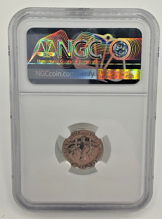 1959 DIME SILVER PF69 NGC