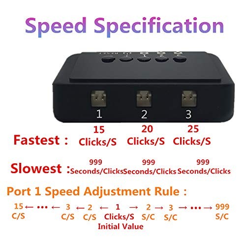 Pankia Box Auto Clicker Device Screen Auto Click Adjustable Speed Simu