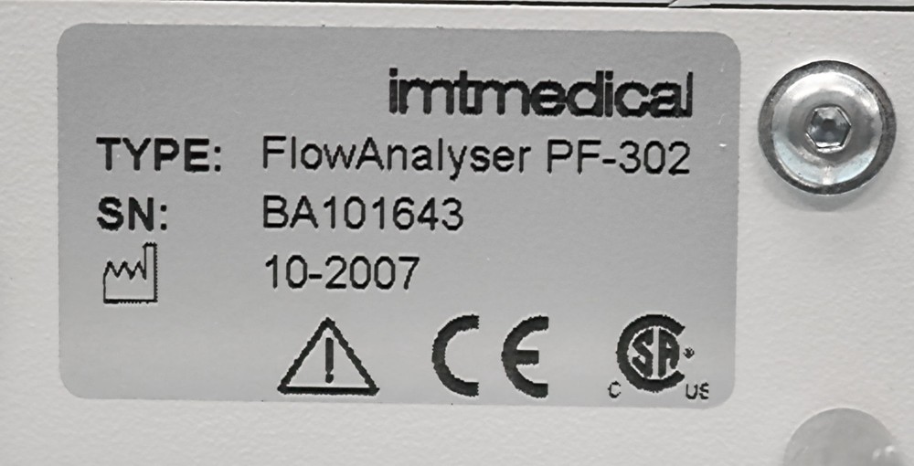 IMT Analytics PF-302 Flow Analyzer