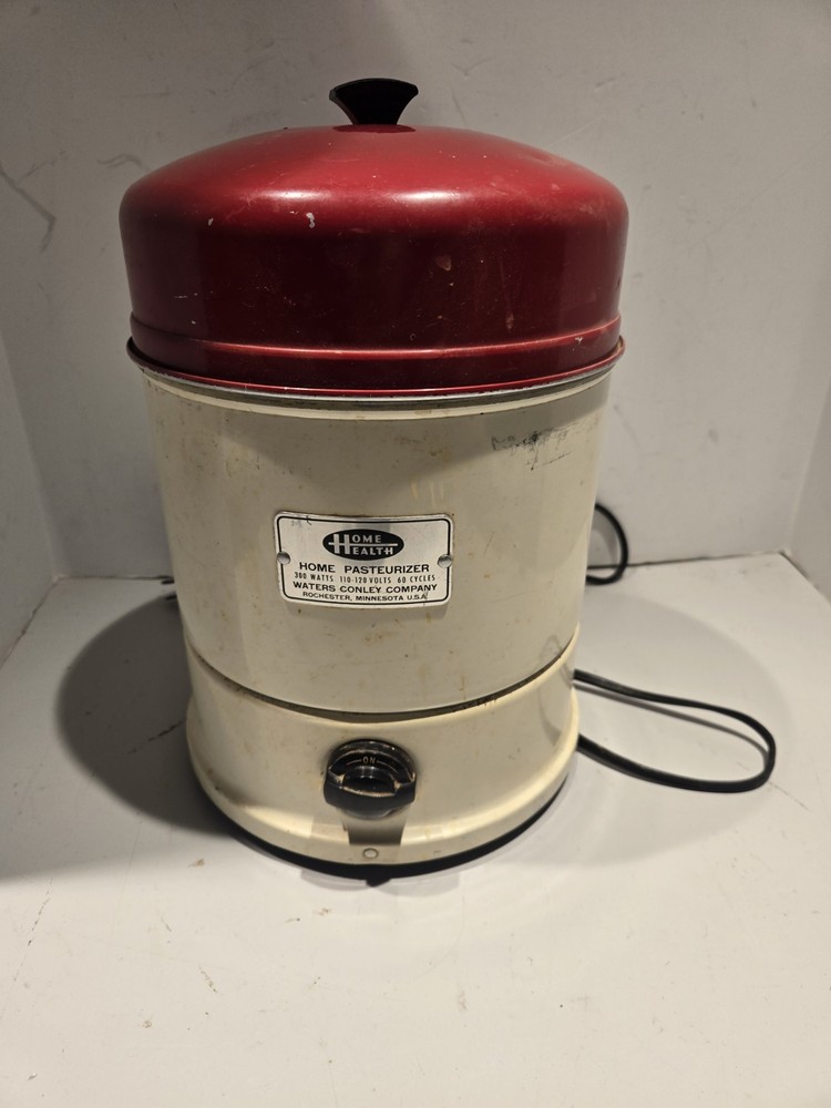 Home Milk Pasteurizer Home Health Waters Conley Co Not Working UNTESTED