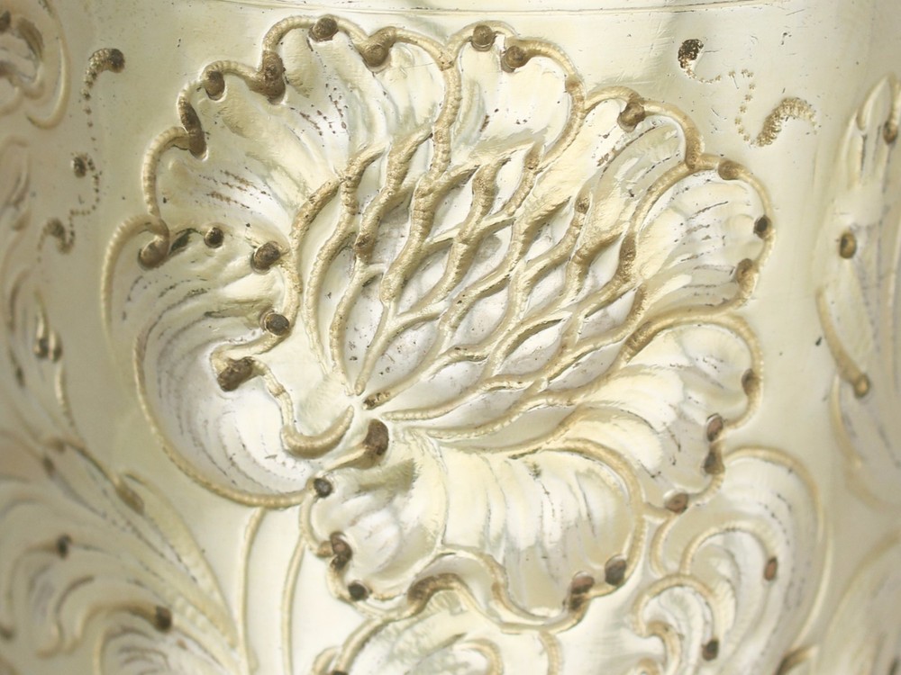 Antique German Silver Gilt Beaker - Pre-1800