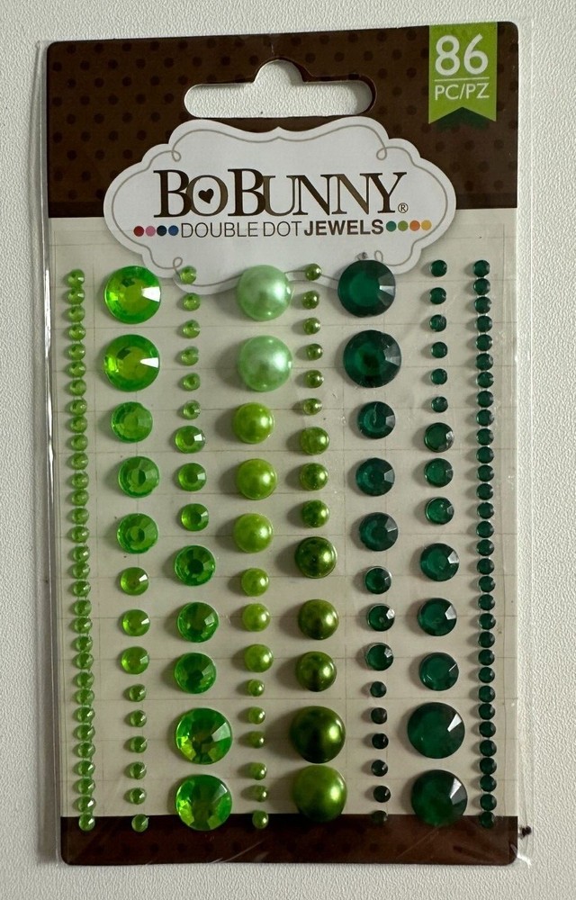 Bo Bunny Double Dot Jewels-Multiple Variations Available-You Choose