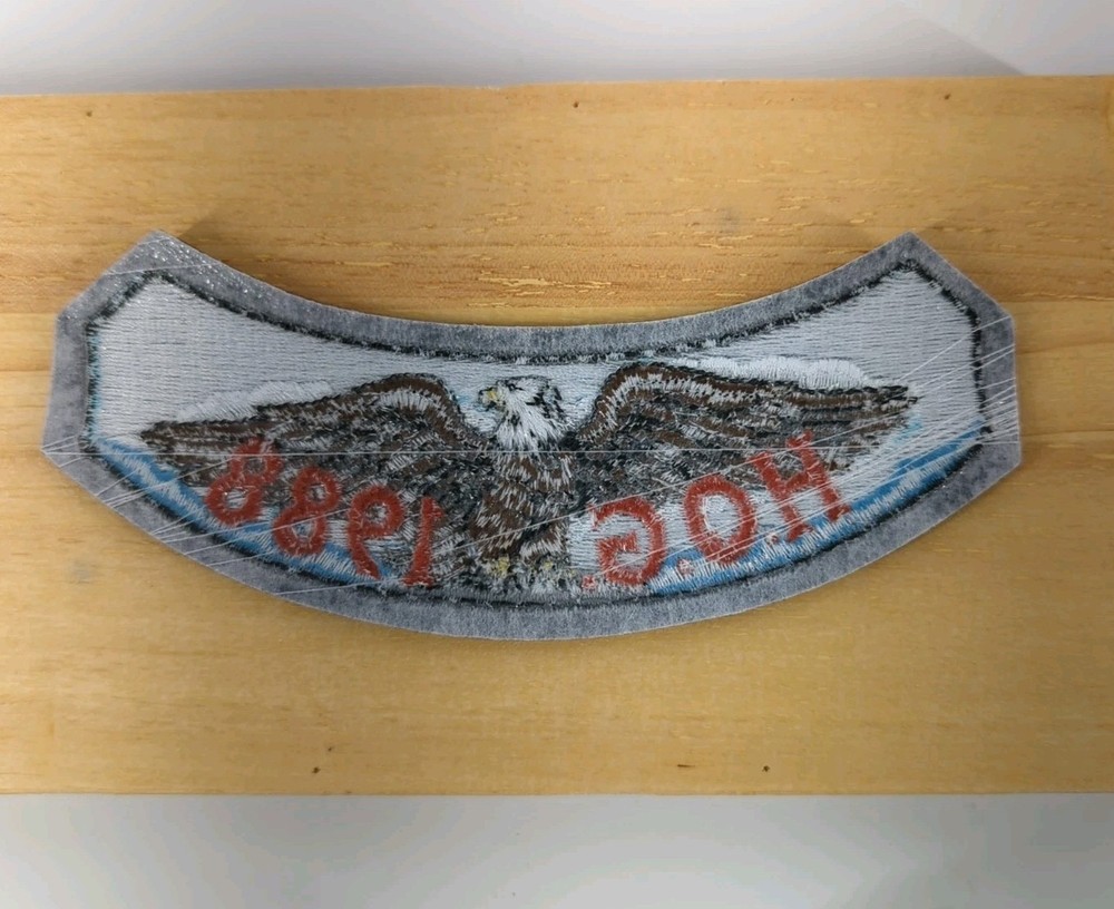 1988 HOG Membership Rocker Patch HARLEY DAVIDSON OWNERS GROUP