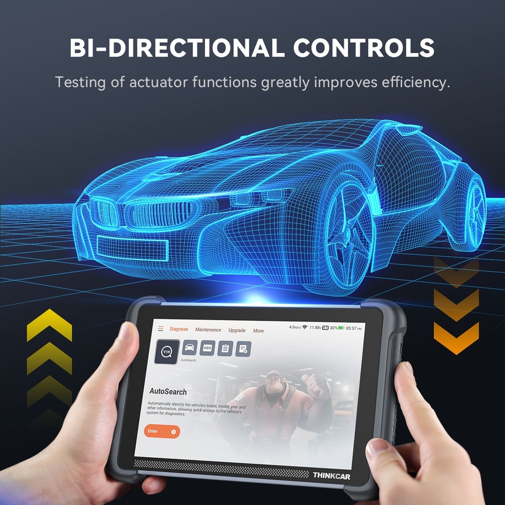 ThinkScan 689BT/689 Car Diagnostic Tool OBD2 Scanner Bidirectional ALL System