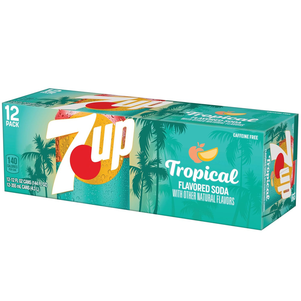 Tropical Soda, 12 Fl Oz Cans, 12 Pack