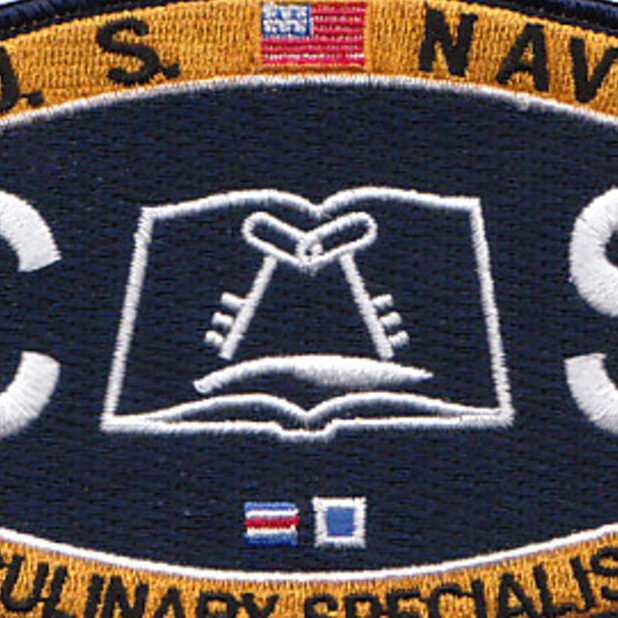 CS Administration Deck Rating Culinary Specialist Patch
