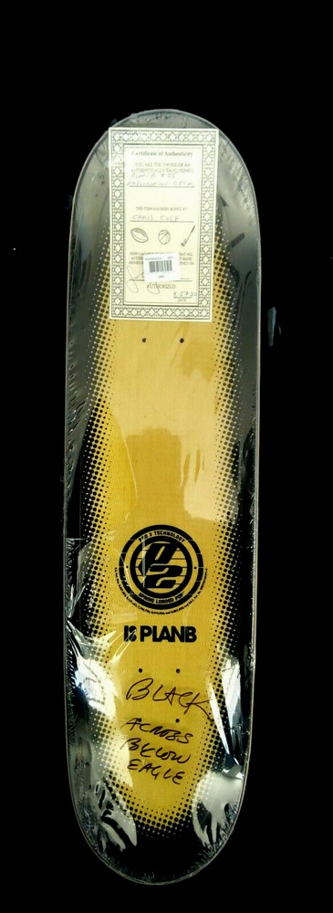 Chris Cole Signed Plan B Exploration Cole 11 Autograph Skateboard Auto Deck