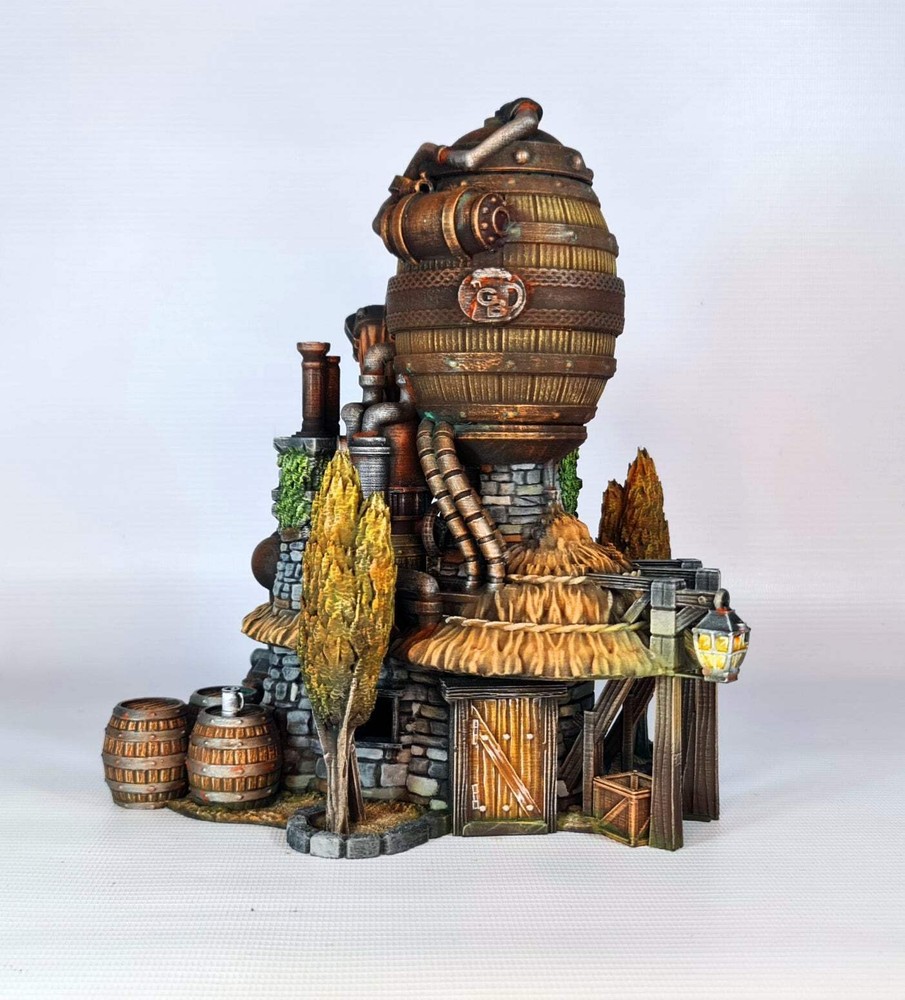 Beer Brewery - 28mm DND/Wargame/RPG Terrain