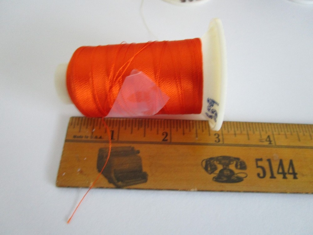 Embroidery Thread - 16 cones various colors, 1100 yards
