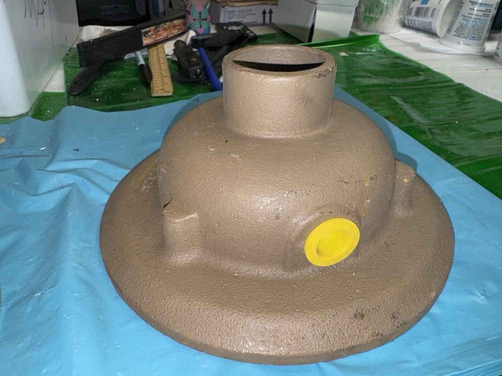 Smith 5” Floor Drain w/ A05NB Strainer Cast Iron Adjustable