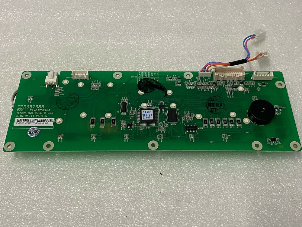 OEM LG Refrigerator Display Control Board EBR65768601